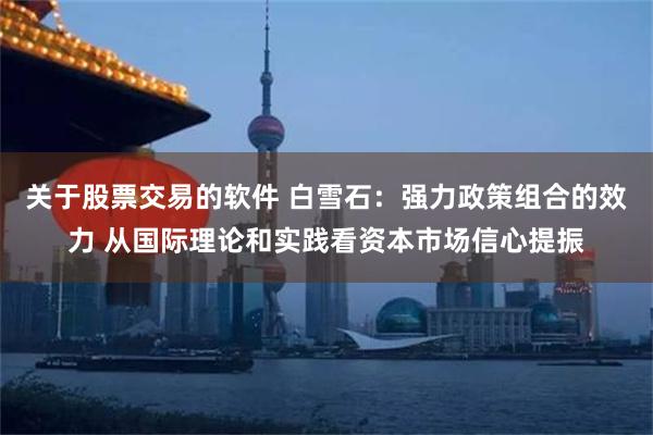 关于股票交易的软件 白雪石：强力政策组合的效力 从国际理论和实践看资本市场信心提振