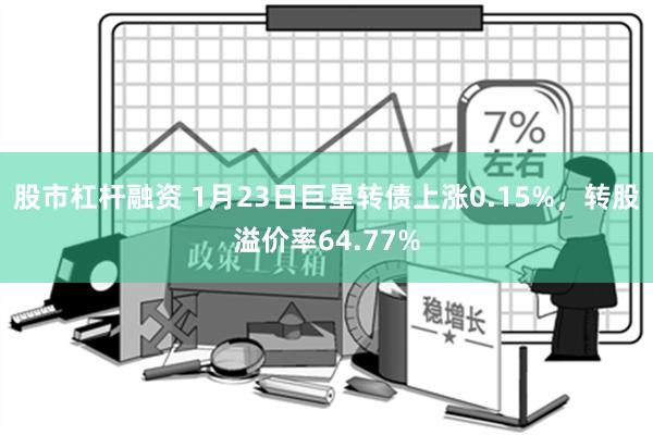 股市杠杆融资 1月23日巨星转债上涨0.15%，转股溢价率64.77%